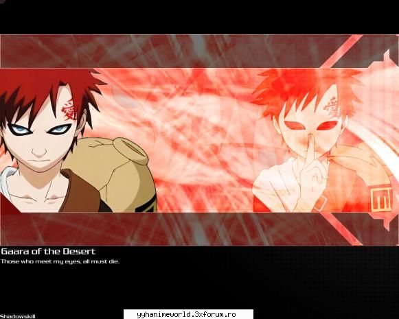 Gaara... - Si mie imi place de Gaara.E un personaj destul - ღ��.♥.�� Narutoღ��.♥.��