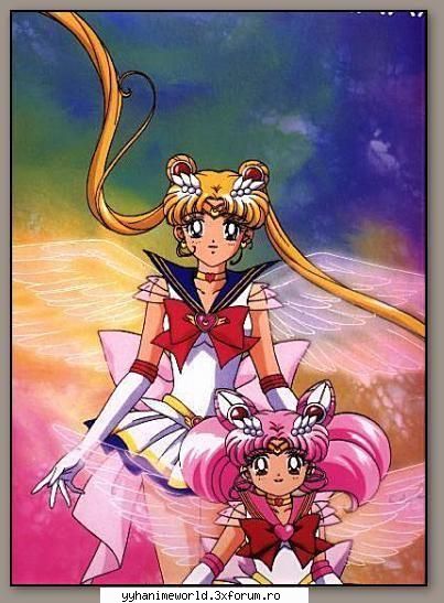 Sailor Moon and Sailor Chibi Monn - EvelinChan - ღ��.♥.�� Sailor Moonღ��.♥.��