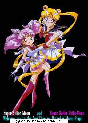 Sailor Moon and Sailor Chibi Monn - EvelinChan - ღ��.♥.�� Sailor Moonღ��.♥.��
