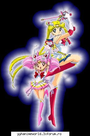 Sailor Moon and Sailor Chibi Monn - EvelinChan - ღ��.♥.�� Sailor Moonღ��.♥.��
