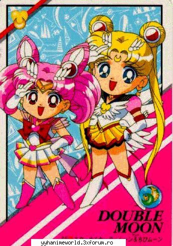 Sailor Moon and Sailor Chibi Monn - EvelinChan - ღ��.♥.�� Sailor Moonღ��.♥.��