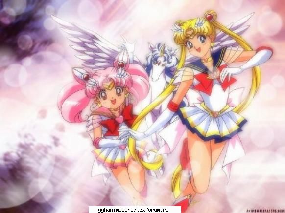 Sailor Moon and Sailor Chibi Monn - EvelinChan - ღ��.♥.�� Sailor Moonღ��.♥.��
