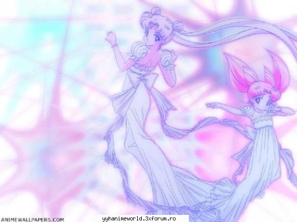 Sailor Moon and Sailor Chibi Monn - EvelinChan - ღ��.♥.�� Sailor Moonღ��.♥.��