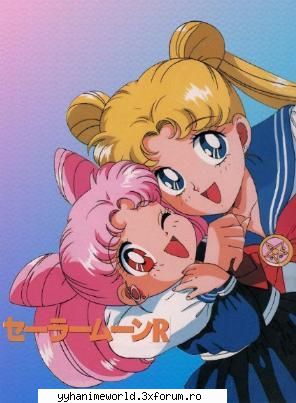 Sailor Moon and Sailor Chibi Monn - EvelinChan - ღ��.♥.�� Sailor Moonღ��.♥.��