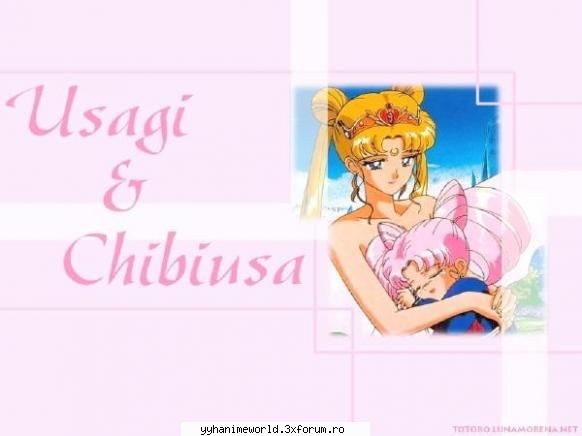 Sailor Moon and Sailor Chibi Monn - EvelinChan - ღ��.♥.�� Sailor Moonღ��.♥.��