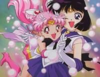 Sailor Saturn and Sailor Chibi Moon - EvelinChan - ღ��.♥.�� Sailor Moonღ��.♥.��