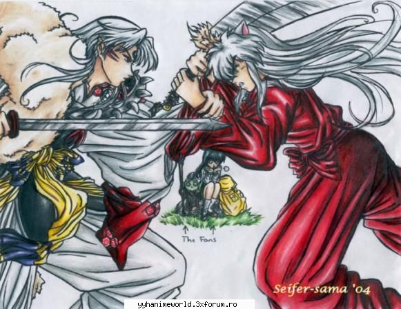 cine e cel mai puternic-inuyasha sau sesshomaru? - White.flower.Alicia - ღ��.♥.�� Inuyashaღ��.♥.��