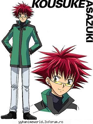 kousuke &nbsp; &nbsp; &nbsp; asazuki one ayumu's enemies. the two don't spend great deal time but EveChan
