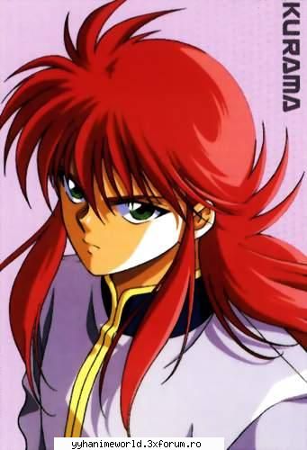 kurama hiei tot kurama langa destept puternic, mult mai frumos hiei. kurama fost, este ramane